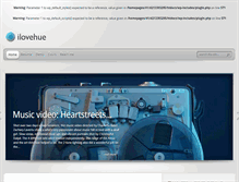 Tablet Screenshot of ilovehue.net